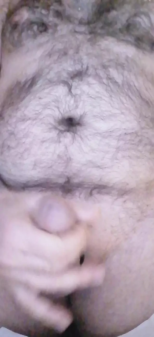 Cum with cockring and vibro