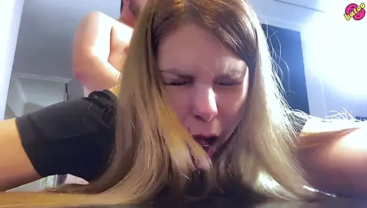 Istri amatir hot mendapat kejutan seks anal