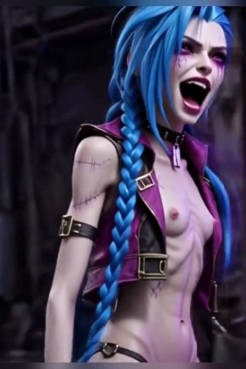 Jinx Skinny Version - Tynd krop-tease, seng og strand