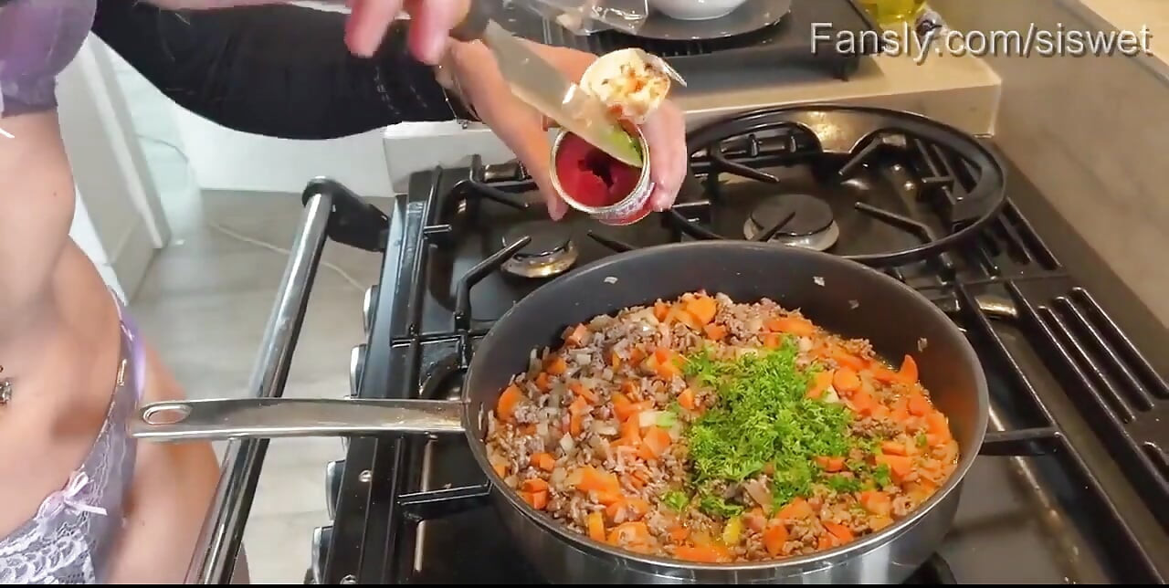 پای گوشت خانگی