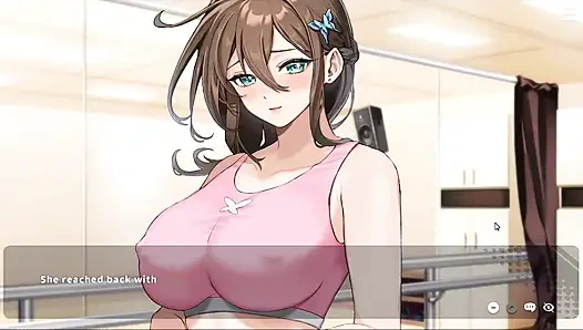 Permainan hentai - latihan dansa menggoda wanita yang ngasih petunjuk - v-lover