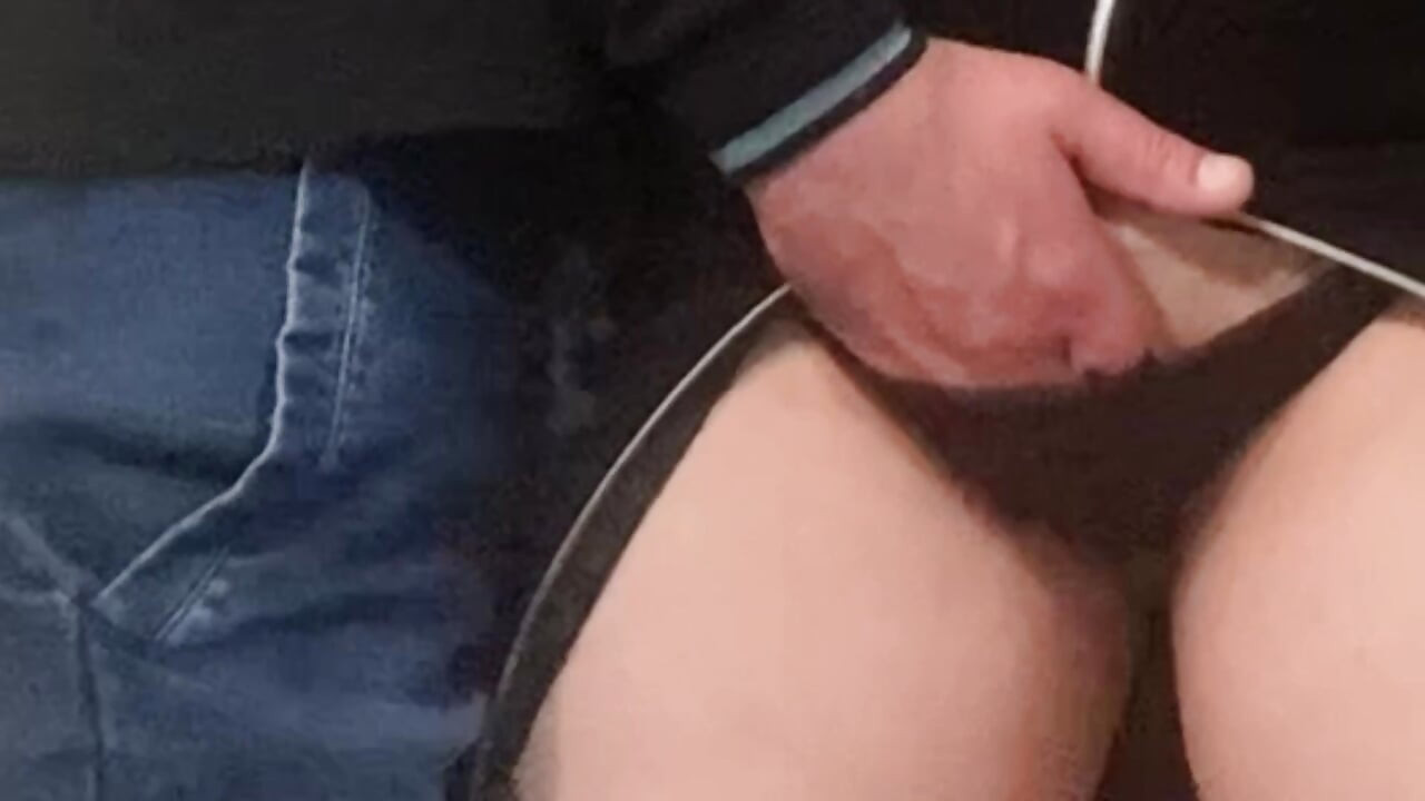 It Was a Random Stranger in Subway Fingering My Pussy