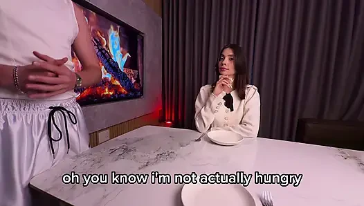 Das Sexy Mädchen War Auf Einem Date, Aber Sie Hatte Kein Geld