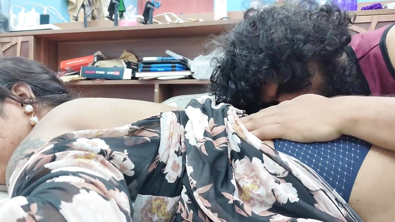 Mallu Couple Hot Romance in Bedroom Dress Removal and Kiss with Boobs Suck Hot Desi Romance in Home