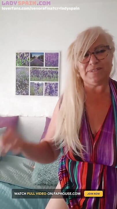 Mrs. Fina Masturbates with a Selfie Stick, Hornier Than Ever