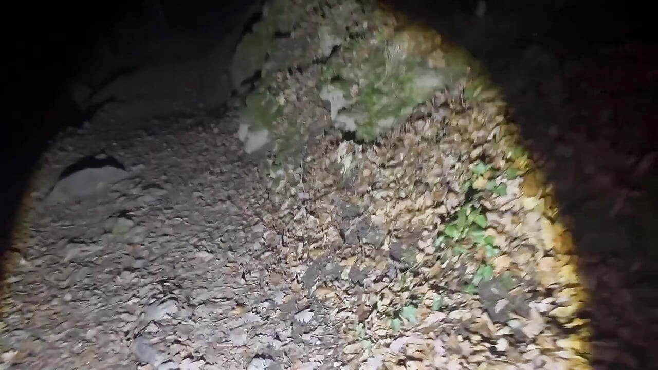 Night Hiking and Remove Most of My Clothes