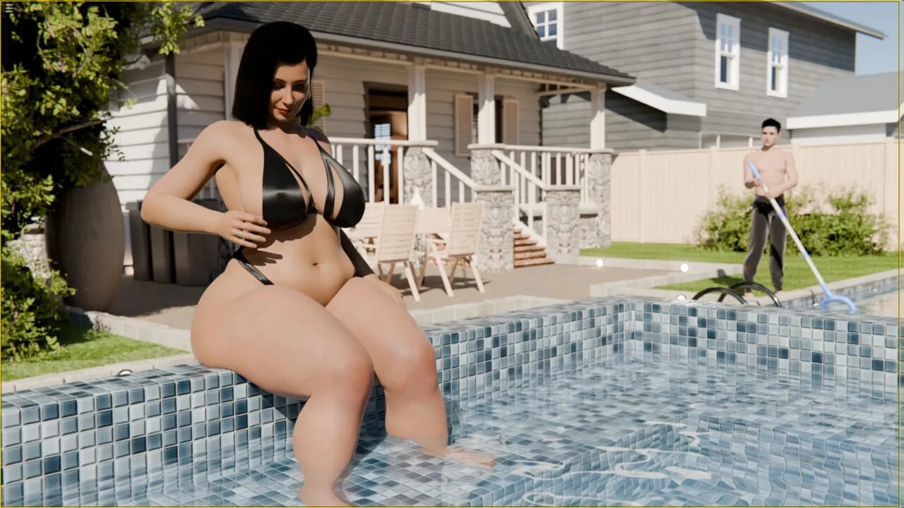 Busty Stepmom Needs Relaxation I Give Her Massage