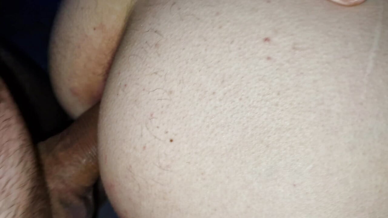 Dick in Ass and Cum Fucked Without a Condom Femboy