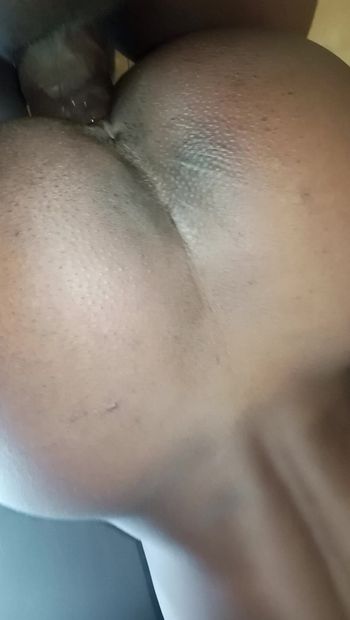He fucked me doggy style on the couch and cum inside me