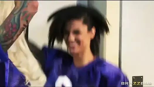 Two slutty football players celebrate by fucking their coach