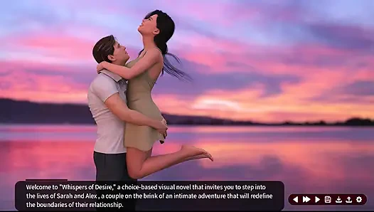 Whispers of Desire - Faithfull Path - Sarah and Alex Went to a Club and Got Home Horny