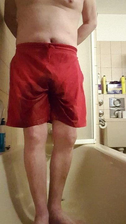 wet shorts