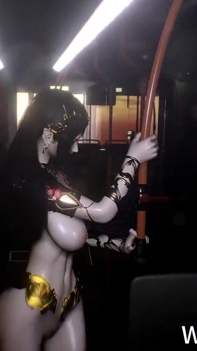 3d cosplay super modelo desnuda sus enormes tetas tiene su coño mojado follado tan duro