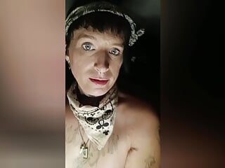 Trans girl blows Uber driver and gets the biggest facial she's ever had
