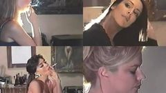 Videos de fumar sexy combinados - baja resolución