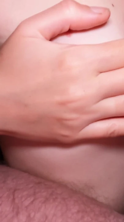 Memorable moment from "our night games ended with cum on tits!"