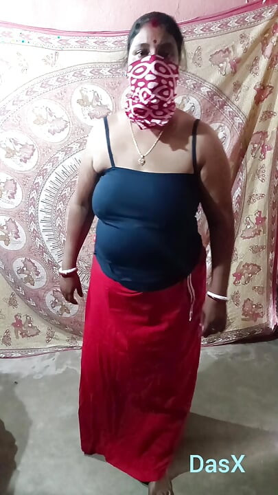 Πράσινο Saree Dropping Solo SFW