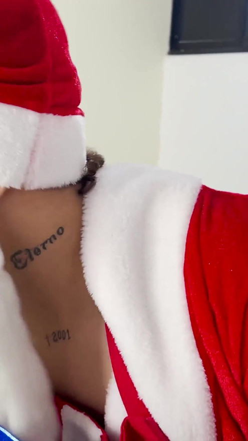 Submissive Punished and Fucked Hard by Santa Claus - Bitch Goes All Out for Her Christmas Gift