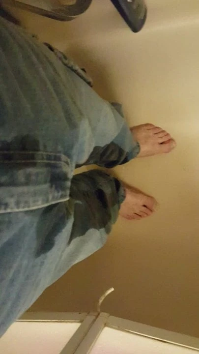 wetting jeans pee in jeans