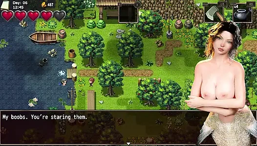 Siren beni göğüsleriyle baştan çıkarıyor ve onu sikmeme izin veriyor