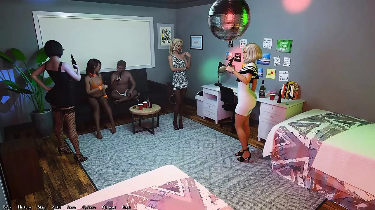 Ein Dik sein 0.8.1 Teil 234 Party und sex mit Mel von Loveskysan69
