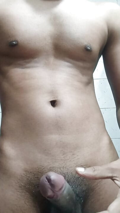 Masterbating in bathroom2