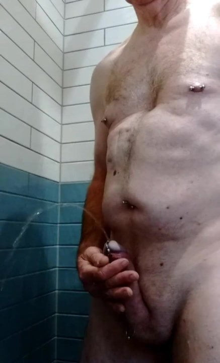 Piss in the shower