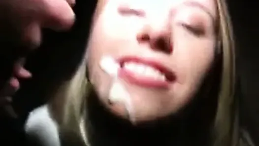 slut get two loads on her face