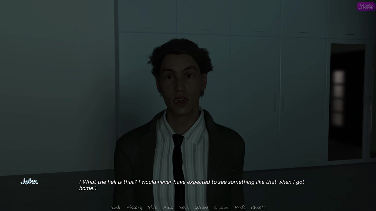 我继兄弟的妻子 #57 - 詹妮弗一边观看色情片一边抚摸自己并亲吻 John - 演示