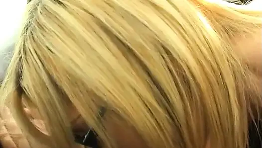 Hot Blonde Beauty with Big Natural Boobs Jessica Get Drilled and Creamed by Horny Stud