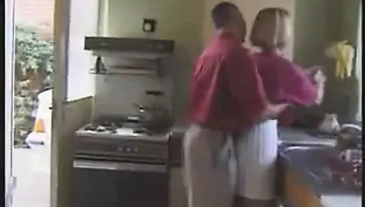 STP1 Hot English Milf Gets Fucked In The Kitchen !