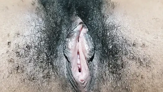 Hot Hairy MILF Pussy Close Up With Seductive Amateur Energy