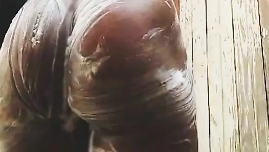 Купание на улице, публичная баня