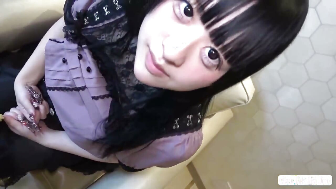Mischievous Black-haired Cafe Girl Reveals Her Playful Secret Side in an Unforgettable Private Encounter