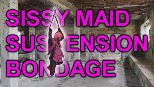 Sissy meiden zelfopschuivende bondage