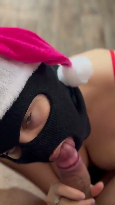 I sucked Santa's tail at Christmas ahegao Face best santa | Clip 3