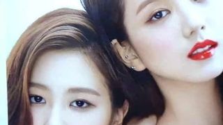 blackpink jisoo and rose cumtribute 1