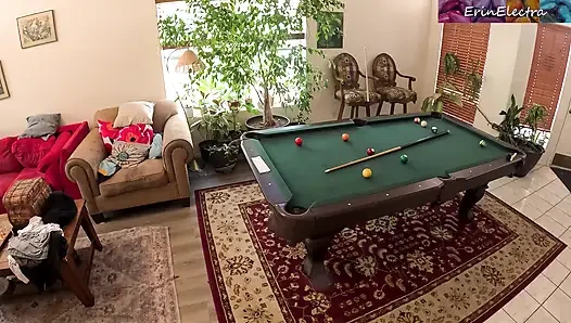 Stepsiblings messing around in the living room get horny and fuck