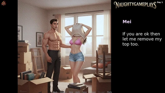 Wife's Dare 01 By Hot_Scorpion - Married Couple Has Passionate Sex - 3D Game