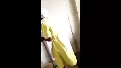 maid sucks and handjob