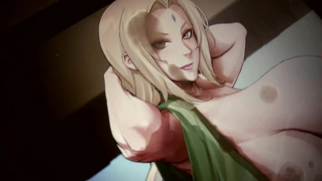 Tsunade (Naruto) Cum Tribute - SoP