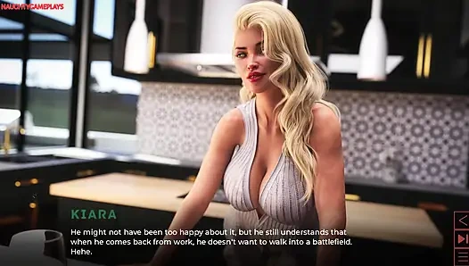 The Synthetic Part 10 By Carbon - Busty MILF Gives Horny Guy a Handjob, Big Cock Cumshot