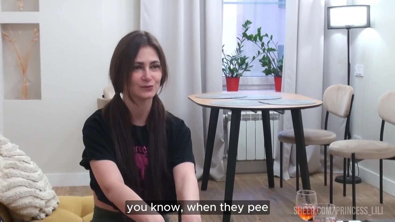 Nasty Teen Girl Practices Her Sucking Skills Before Getting Into Bigger Advanture