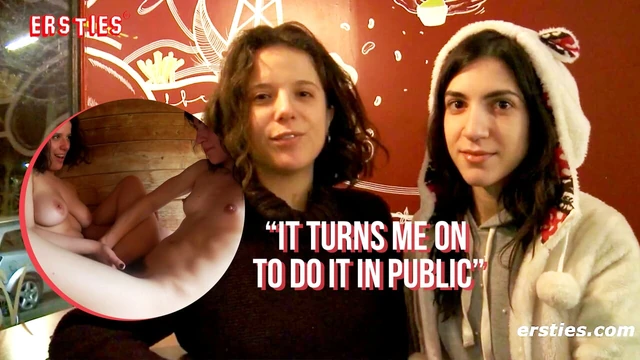 Ersties - Agave & Magena Do Lesbian Things In the Sauna For All To See