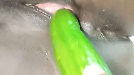 My Wife's Burst Due to Putting Cucumber Inside the