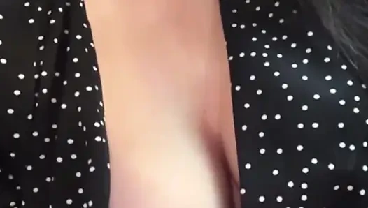 My new stepmom's huge tits