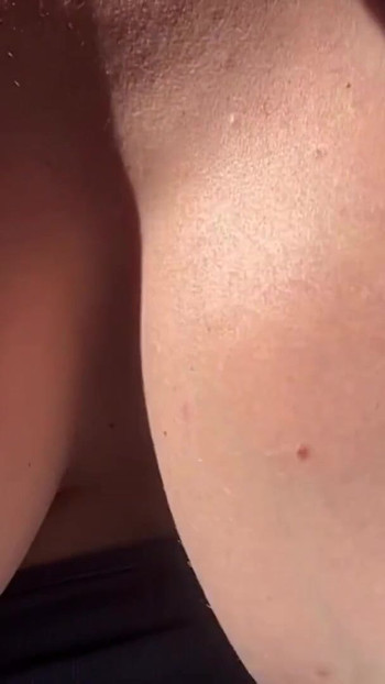 Jaw-dropping moment from "Italian Big Tits Milf Artemisia Love Making her big boobs bounce outdoor in the sun big hard nipples"