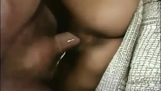 Mature couple hairy pussy fucking licking threesome