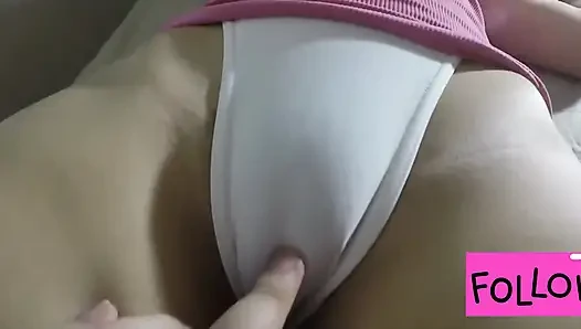Cowok ini nggak tahan, tiba-tiba dia merekam aku dan tiba-tiba crot