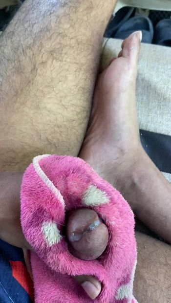 Cum on friends hanky which he send to me